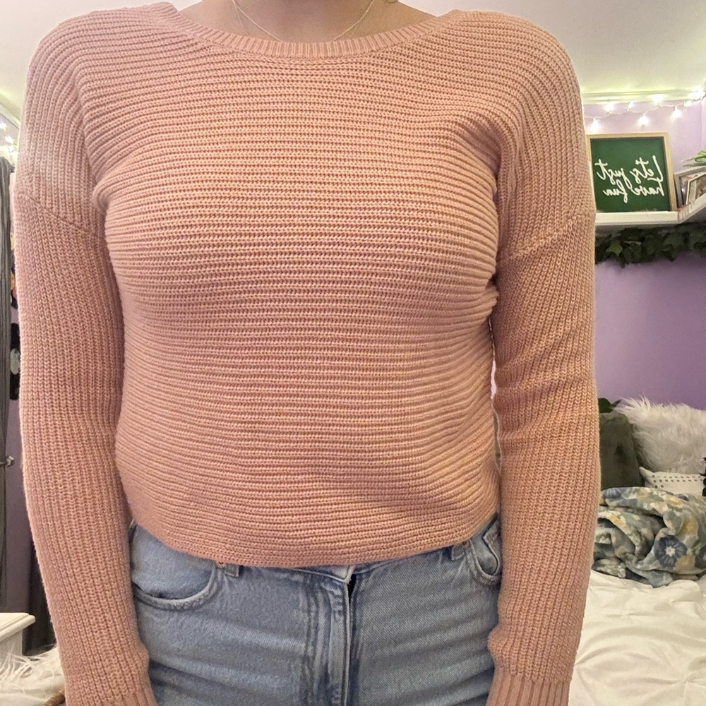 Hollister Open-Back Sweater